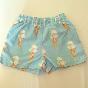 Sal & Pimenta boys ice cream swim trunks